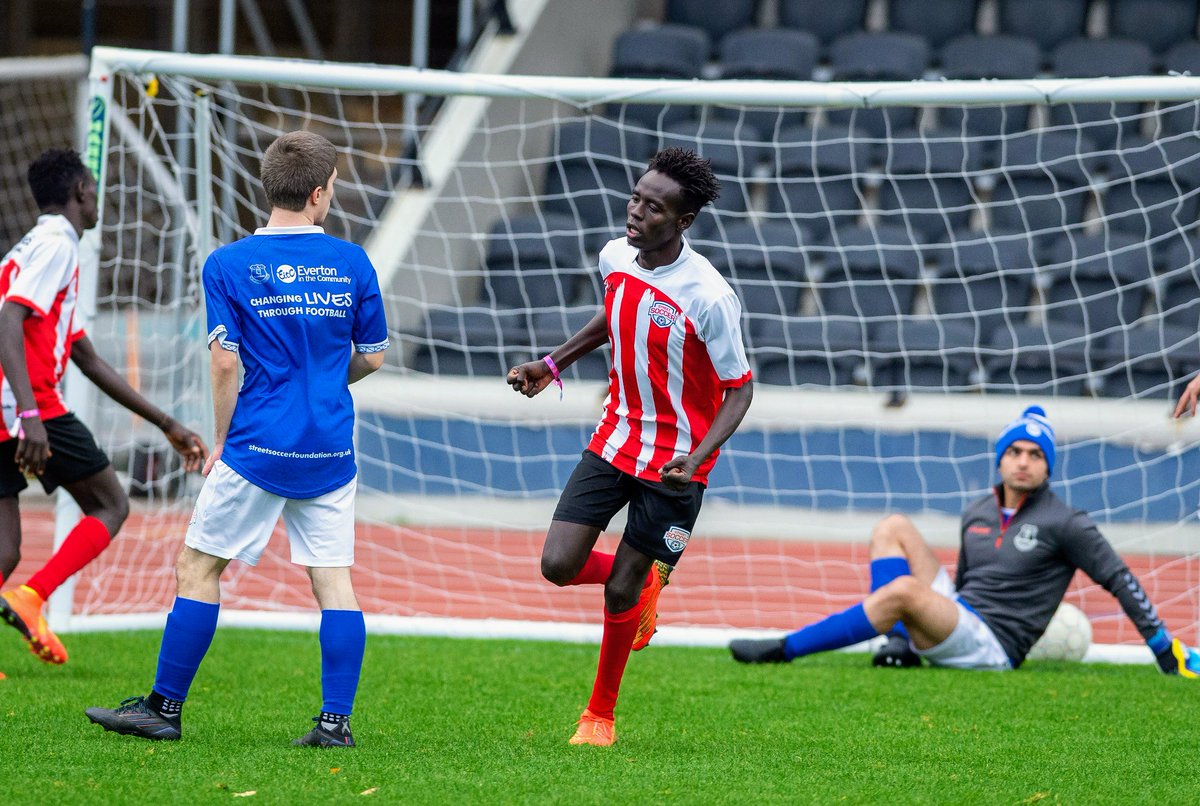 SAFCFoL's tweet photo. Last week our @streetsoccerfdn participants headed to the capital to take part in the 'Football for Good Trophy'๐
A huge well done to the side for reaching the semi-finals of the tournament, an unforgettable day for the lads! ๐๏ธ
Read more ๐ https://t.co/ViRS8W5jGW https://t.co/I2VaeuxwkC