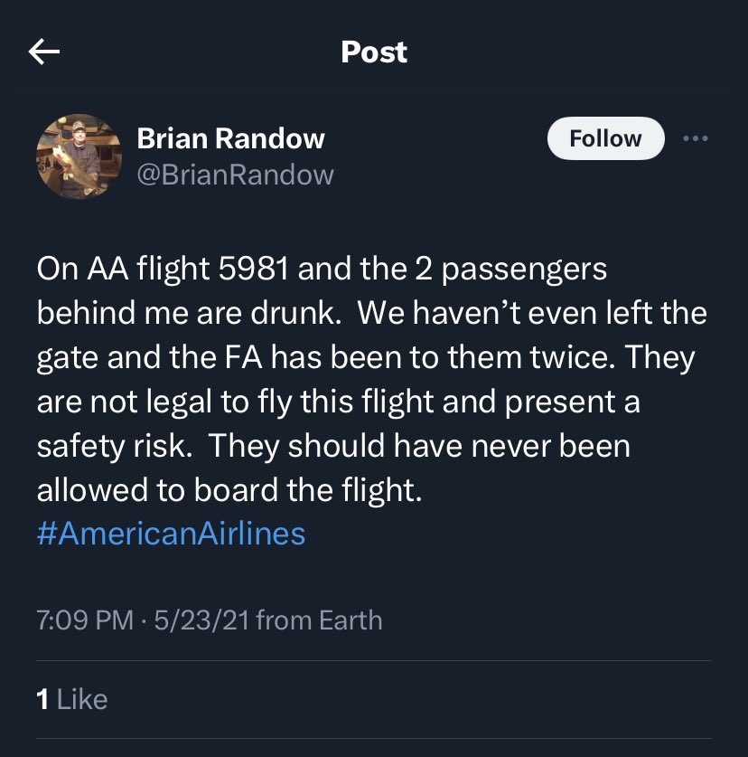 androohkearney's tweet photo. Here are four tweets from @goeasternair CEO @BrianRandow complaining about airlines. Nothing from Eastern Air after stranding our football team for 9 hours. Out of food and water. Not enough room on the floor for everyone to sleep. Guys cramping. Inexcusable. We deserve better. https://t.co/ZIeZSJt82A