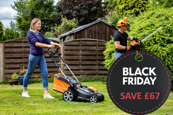 🌟 This weekend only! 🌟 Cut your lawn care costs by 25% with our Black Friday deal! Get the 40V LM G37A Cordless Lawnmower for just £201.99, down from £269.99! 🌿✨ Don't miss out on this limited-time offer! Visit yardforce.eu/uk/product/lm-… for more info