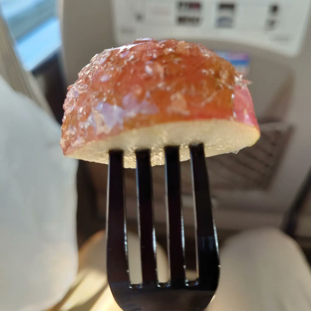 torinawae0719's tweet photo. カットりんご飴🍎
美味しかった😋
#ボンルトゥール https://t.co/MqjHt6EFoo