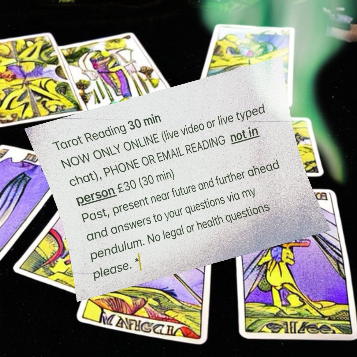 GuidingSenses's tweet photo. A few slots left for 2023! 
#tarot #psychicmedium #tarotreading https://t.co/ytzeVQLx44