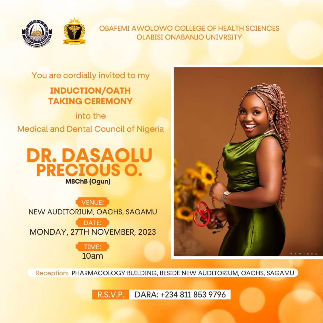 PreciousDasaolu's tweet photo. This is a dream come true! 
A testament that God is faithful. 

Tomorrow,  I become a licensed medical doctor! https://t.co/NuHsoRWBwj