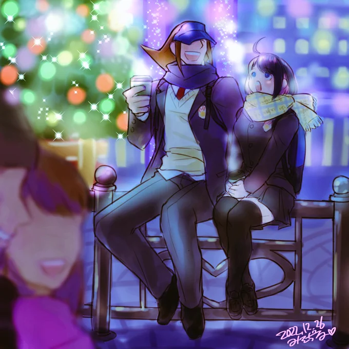 去年のメリクリ🎄
#ロベゆう 