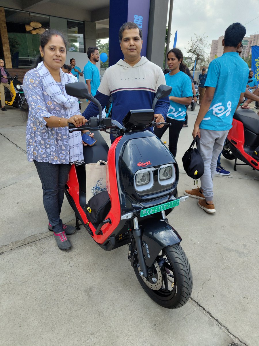 vrthantry's tweet photo. I want to express my sincere gratitude to all River team members for the ontime delivery of my Indie River scooter.

Your team’s Dedication and commitment truly commendable and trustworthy.

All the best 
@worldofriver https://t.co/Zgg11mpl6O