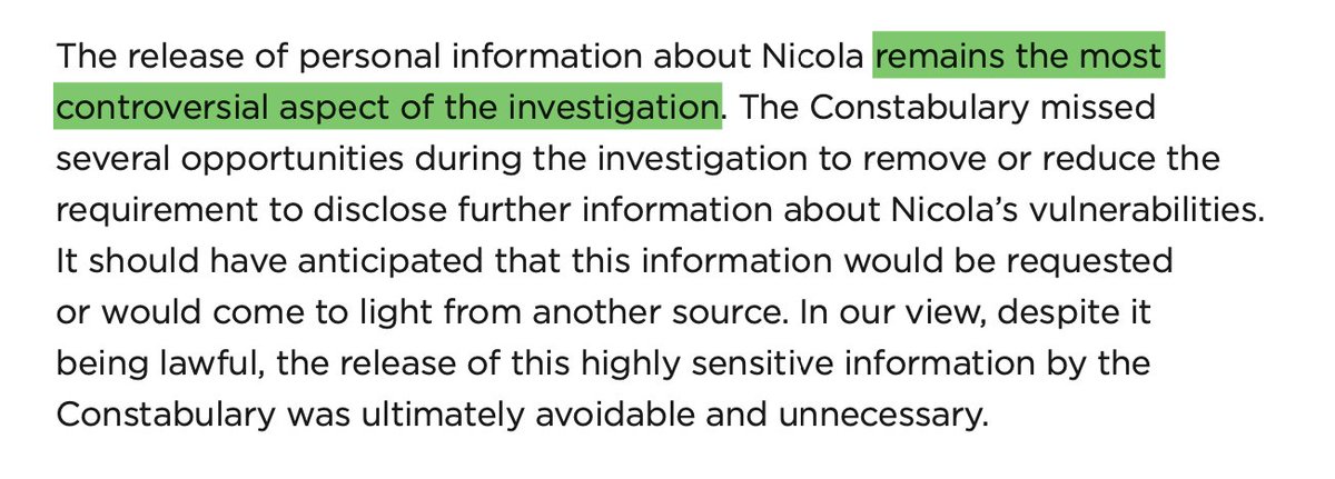 DHPrevention's tweet image. Please expand, context necessary

Controversial aspects of releasing personal info👇

🔸VICTIM BLAMING

🔸Typical #DomesticAbuse scenario of perpetrator #CrazyMaking, smearing reputation, deflecting frm suspicion, #DARVO

🔸LP continuously prioritising Paul not #NicolaBulley