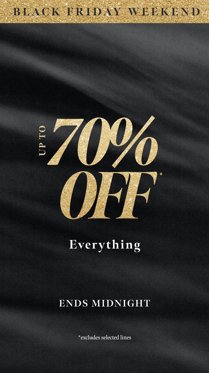 Happy Sunday! Tap to shop up to 70% off now 👏🏼🛍️ bit.ly/3GaN3hq