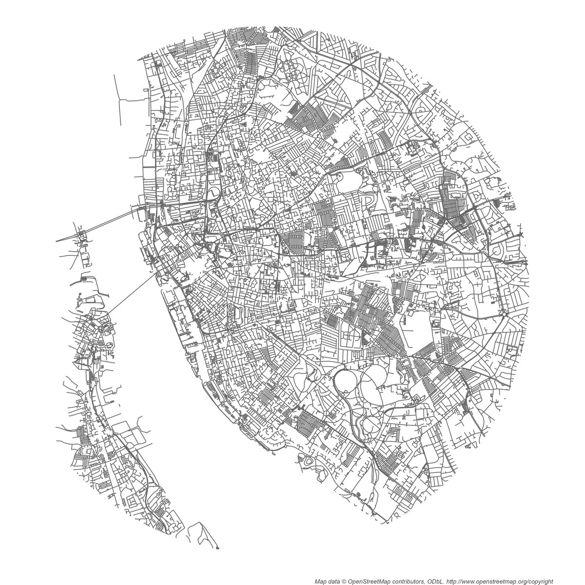 GeoDataScience (@geodatascience) on Twitter photo 🗺️ #30DayMapChallenge 🌍
Day 26: Minimal
<a href="/mattgmasn/">Matt Mason</a> uses Open StreetMap data to create a minimalist map of Liverpool's roads, streets and paths, centred around the <a href="/geodatascience/">GeoDataScience</a>
R code for the map available here: github.com/mattgmasn/mini…
#minimalist #minimalism 🗺️ #30DayMapChallenge 🌍
Day 26: Minimal
<a href="/mattgmasn/">Matt Mason</a> uses Open StreetMap data to create a minimalist map of Liverpool's roads, streets and paths, centred around the <a href="/geodatascience/">GeoDataScience</a>
R code for the map available here: github.com/mattgmasn/mini…
#minimalist #minimalism