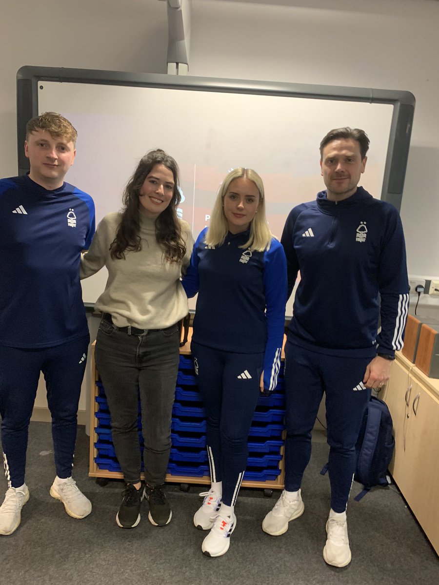 KimberleyBoak's tweet photo. My first report for @BBCMOTD went out this morning on @BBCOne highlighting the brilliant work @NFFC do in their community. Absolutely delighted to have had the opportunity and great to see first hand the impact the team had on the kids at Nottingham University Samworth Academy 💫 https://t.co/VxhnJ0DSq6