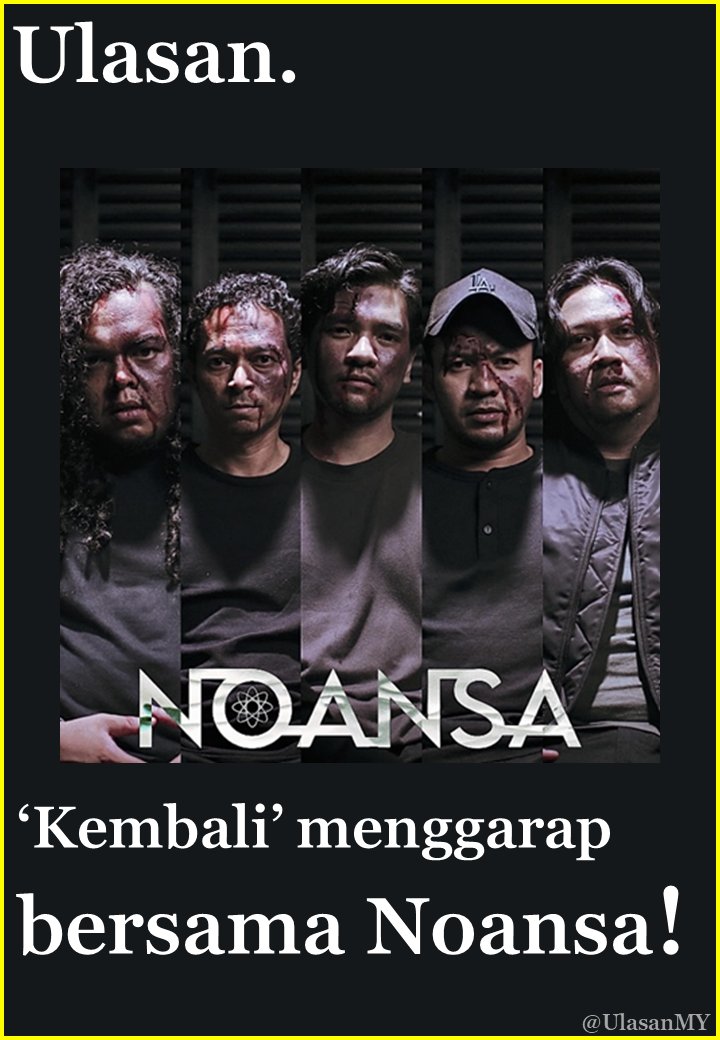 ulasanMY's tweet photo. Lama benor hiatus.

Moga istiqamah untuk penulis mengulas.

Nah, raikan 'kembali' bersama Noansa! https://t.co/hRQhfJvo83