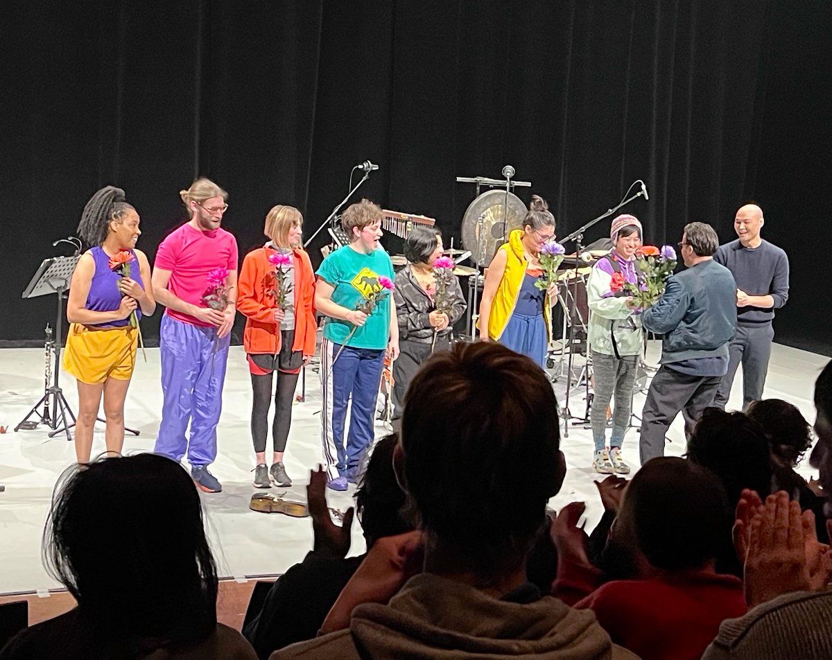 Overwhelmed by @ElaineMitchener‘s phantastic interpretation of Peter Maxwell Davies‘s famous „8 Songs for a Mad King“ - a piece still so relevant re postkolonial and gender issues today @radialsystem @BritishMusic_ @DAAD_Artists @deBritish @UKinGermany