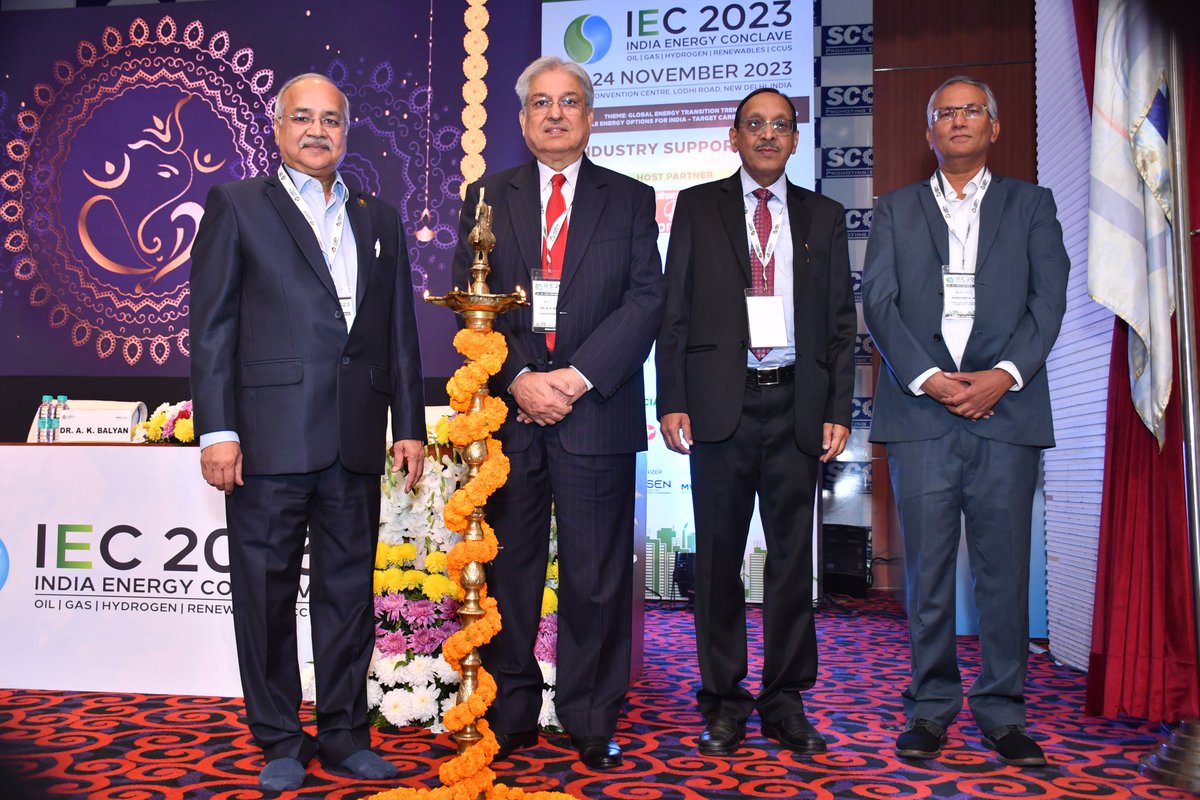 asenindia's tweet photo. "Exciting wrap-up of the 2nd #IndiaEnergyConclave Engaging discussions, innovative ideas, and a shared commitment to a sustainable energy future. Grateful for the diverse perspectives and collaborative spirit. Let's power progress together!  #SustainableFuture #EnergyInnovation https://t.co/EhLUCm7Nb8