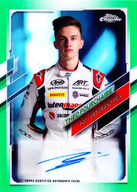 2022 Topps 細かい Chrome F1 フェルナンド・アロンソ 世界25枚限定