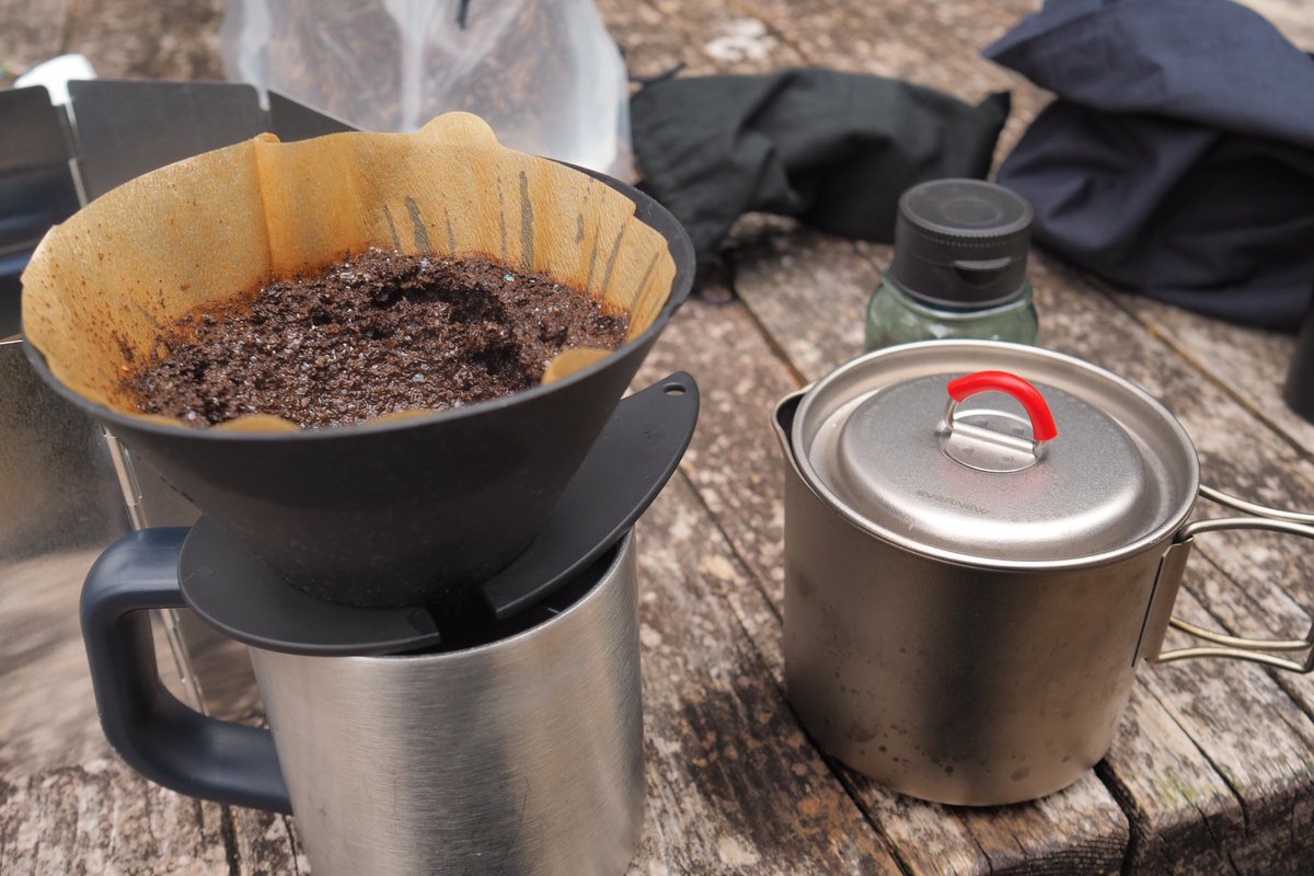 K_Nanana's tweet image. 古里駅から御岳山ルートの登山
寒かったけど従兄弟のやってる豆屋さん（@CroasterSelect ）のコーヒーであったまりました！