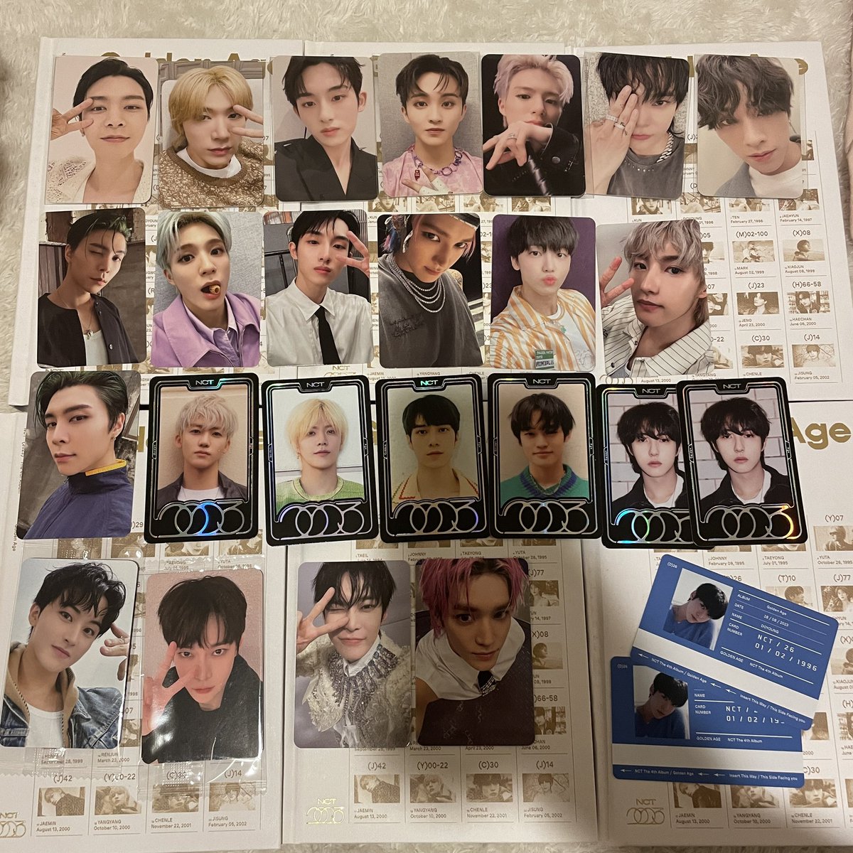 9rymch's tweet photo. nct2023 nct127 nct dream wayv golden age
fact check 交換

(譲) 画像1枚目(factcheckも混ざってます)

(求) 画像2枚目 チソン🩷 > テイル
チソンは過去トレカとの交換も可能です◎

特典⇆通常トレカ◎
n(当方):1 ◎
郵送での配送希望
お気軽にお声掛けください🙇🏻‍♀️ https://t.co/MSXK5vJTzN