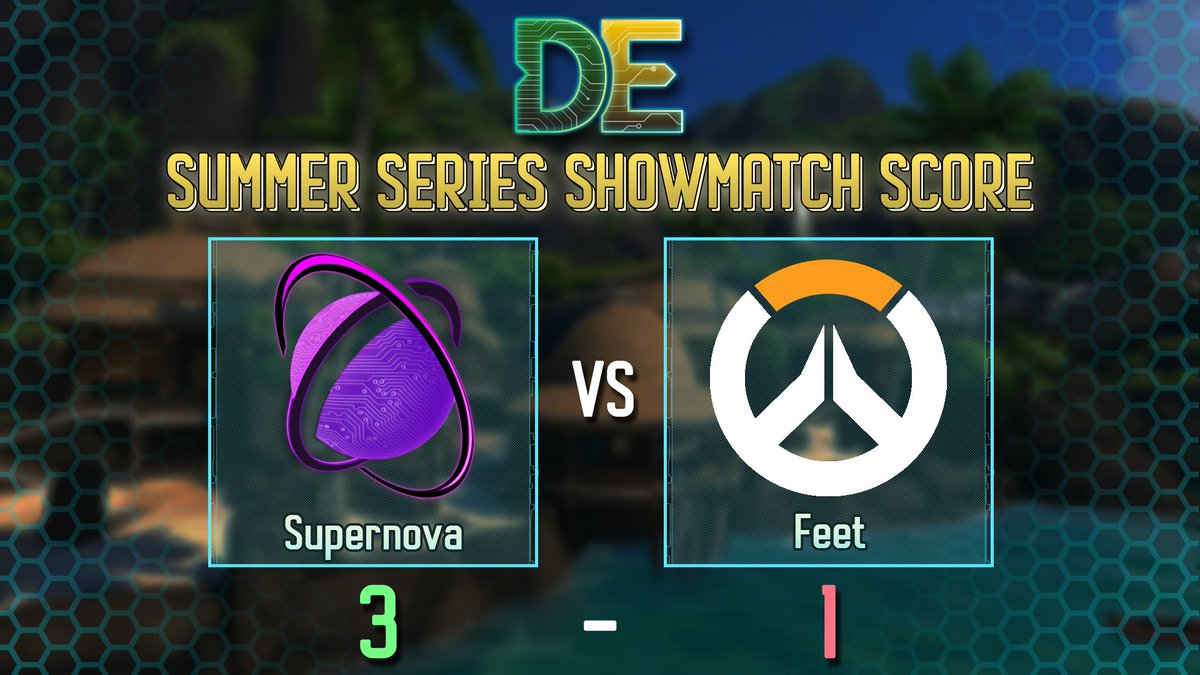 DisconnectedGG's tweet image. Showmatch COMPLETE!

@SupernovaOCE showed up tonight and played super well!
Between @chappadoodle 's primals, @BxnnyqOCE 's overclocks and @SlidzorJ 's dragons, they were a menace to contend with! 

Big GGs to Feet for playing a solid match!

#Overwatch #DisconnectedEsports #OCE