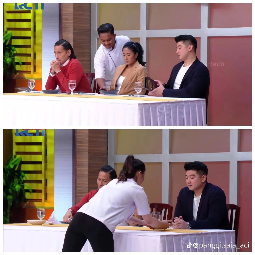 agusartaaa1's tweet photo. the little detail on how to serve dish yet no one give kiki more  points for that https://t.co/fxLVHobRJn
