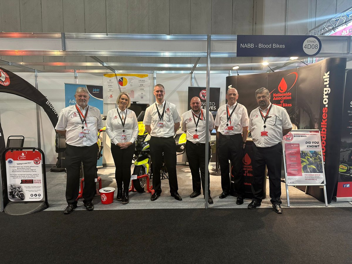 N.A.B.B (@thenabb) on Twitter photo Our team of volunteers representing NABB are ready for their final day at <a href="/motorcyclelive/">Motorcycle Live</a> Our team of volunteers representing NABB are ready for their final day at <a href="/motorcyclelive/">Motorcycle Live</a>