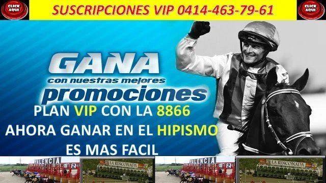 clubhipicoxtves's tweet photo. #Hipismo #LaRinconada #Domingo26

Confirma y Gana por cada Carrera con la 8866 y LA LUPA DEL DINERO

#Pide tu #ROMPEBANCAS Al numero 04144637961 solo via #wasap

#Suscripciones #VIP 0414-4637961

#ElEsequiboEsDeVenezuela
#ElEsequiboEs5VecesSÍ
#Guyana
#ESEQUIVO . https://t.co/lUMRWXGT7Z