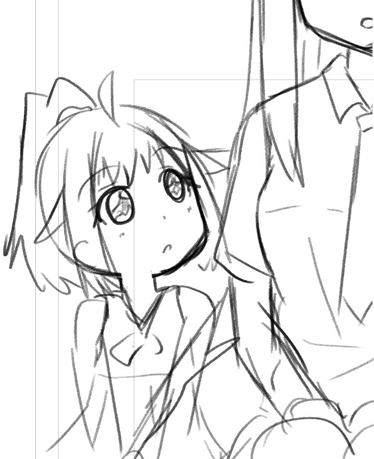 今日の先行版下書き!優ちゃんの口の上手さが炸裂します(゜□、゜) 