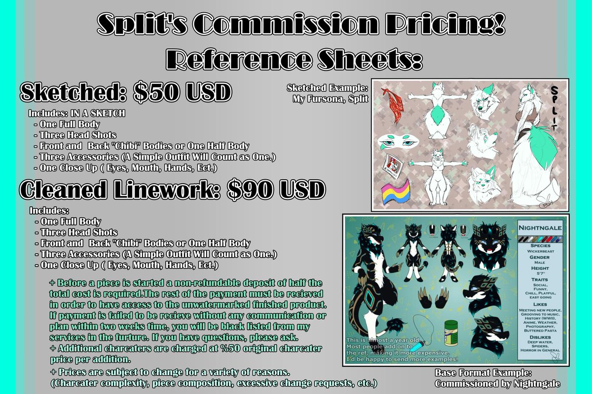 SarcasticSplit's tweet photo. These will be closing soon! Get them while you can my friends!! Currently a cue of 10, I will be stopping at 15. https://t.co/LtTJuIPHW1