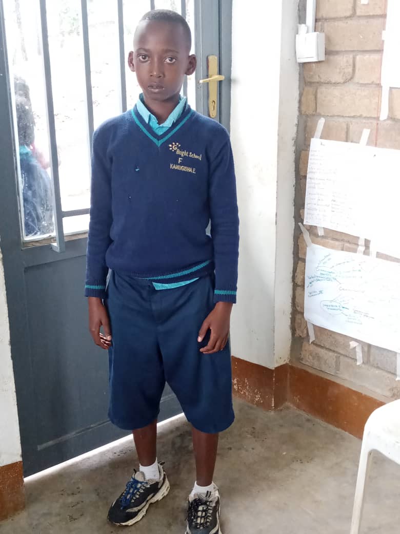 TEACHRwanda's tweet photo. Ehud's parents are struggling to meet his basic needs due to physical disability and unemployment.

🙏Together, let's build a future where every child has the opportunity to flourish, no matter what their circumstances may be. 🙏 

Visit: https://t.co/aAmBWI7tC3 https://t.co/0QxUlgxbrU