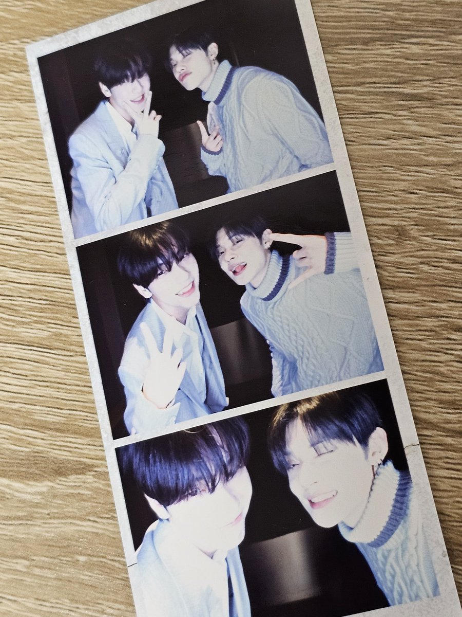 soobin and yeonjun polaroid selcas!! ✨️