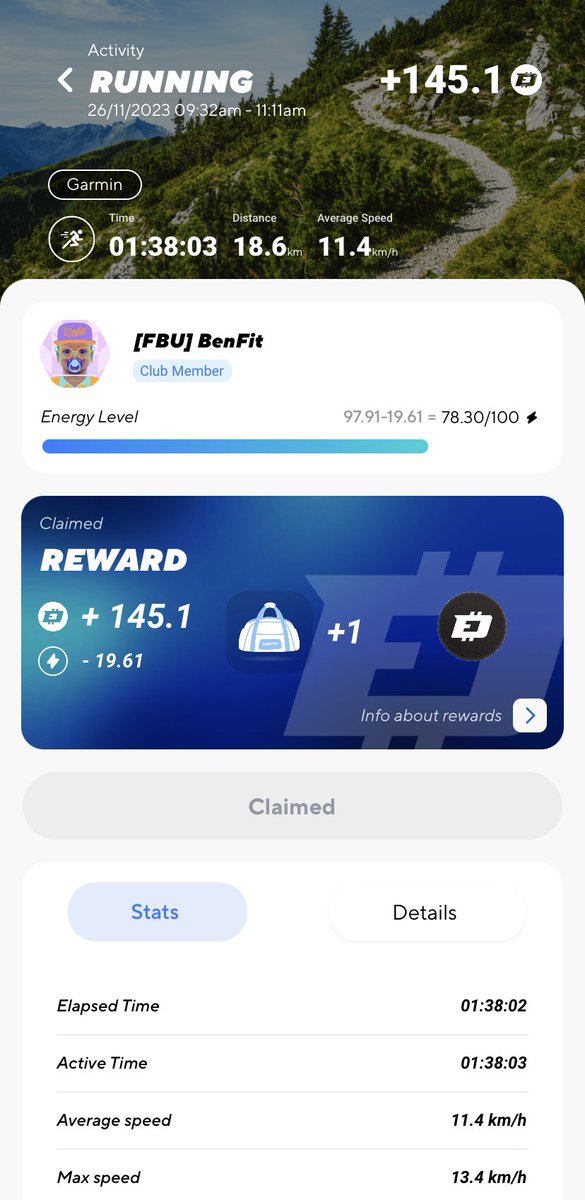 Defit_BenFit's tweet photo. I want my #Mulebar pack 🍫 🏃‍♂️
Training for the 2024 Paris marathon
#zealy  @DEFITofficial 
👝 20" unlock #fitbag https://t.co/vCwnuJQFVu