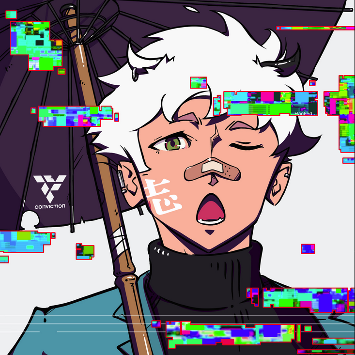 tobi221144's tweet photo. @DanksoloNFT you probably cool with one of the 4 @ConvictionStd Characters. really digging the art for this...
come join #neosaka https://t.co/8ejyTGCXYu