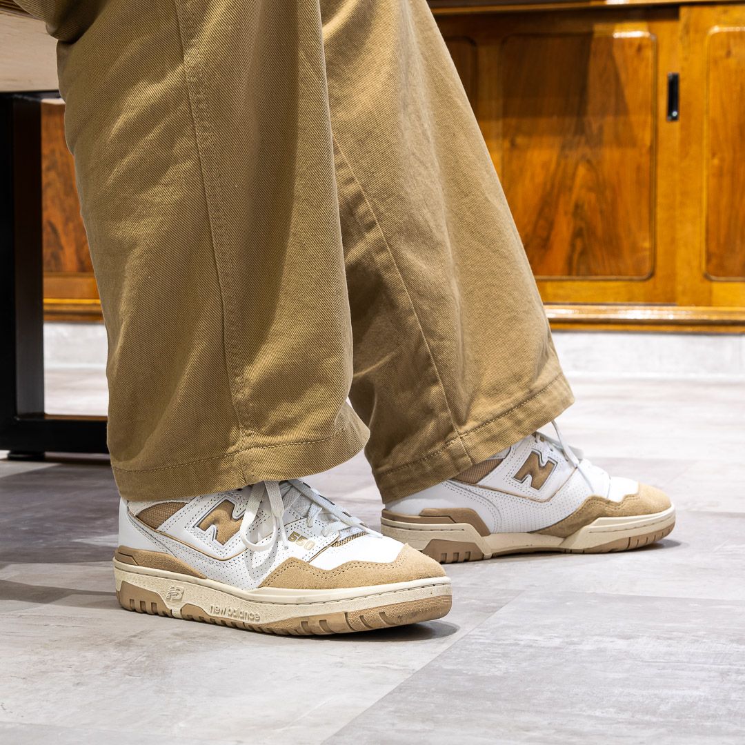 new balance bb550 on feet