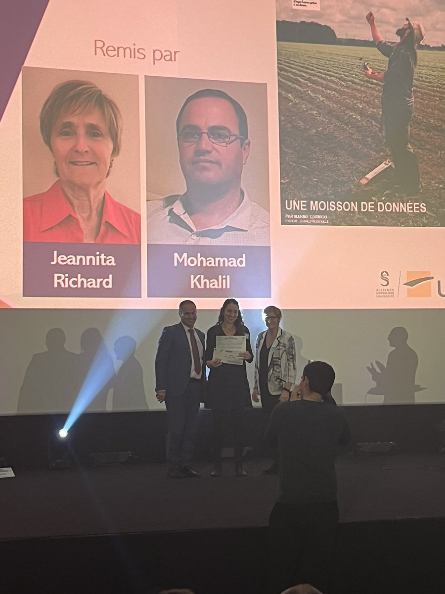 Le lauréat de la catégorie Journalisme de la 36e édition du Prix Roberval est Une moisson de données (L’intelligence artificielle peut-elle rendre l’agriculture plus verte ?) de Marine Corniou
Félicitations !