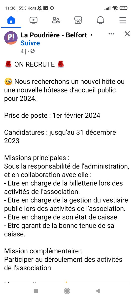 Ça recrute au #rockhatry #belfort