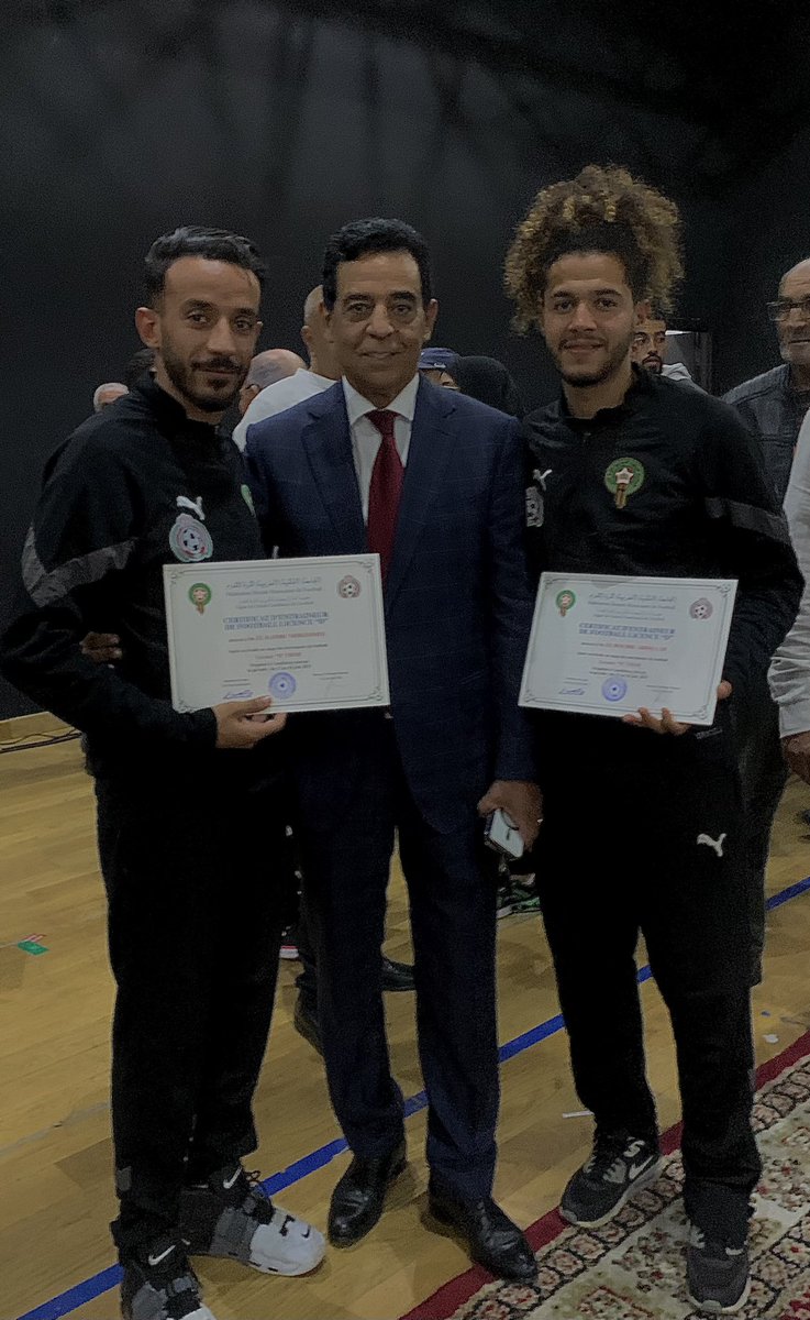 Mohammed0496's tweet photo. Hamdolillah DIPLOME D FRMF 
#maroc #Coaching #football https://t.co/pHj4K7axpq
