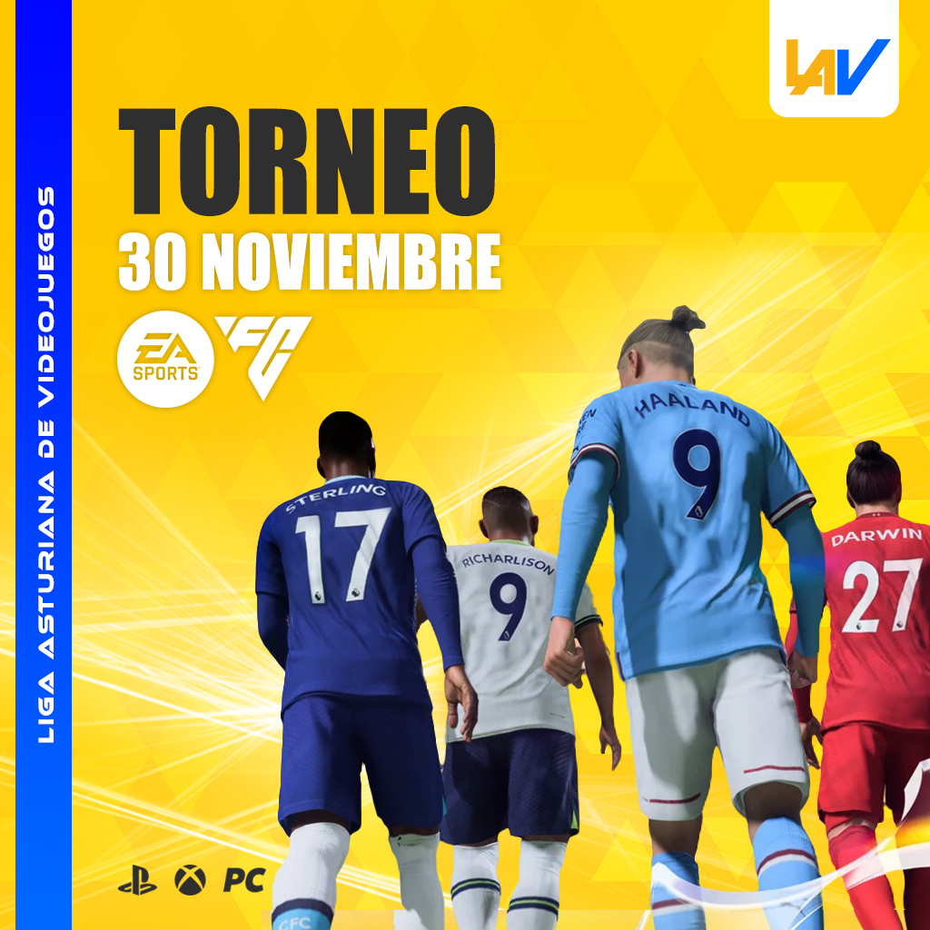LigaAsturianaVj's tweet image. ⚽️ Llegó la redonda a la LAV

📅 Jueves 30 a las 19:00h torneo de EA FC24

📝 Inscríbete en el siguiente link:

ligaasturianadevideojuegos.es/torneo-fc-24

🎁 ¡Premio para el campeón!