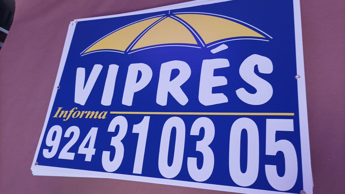MasRotulo's tweet image. Otro de nuestros trabajos más solicitados actualmente es la realización de carteles impresos en tinta para inmobiliarias.

Aquí os dejamos los que realizamos para "VIPRÉS"