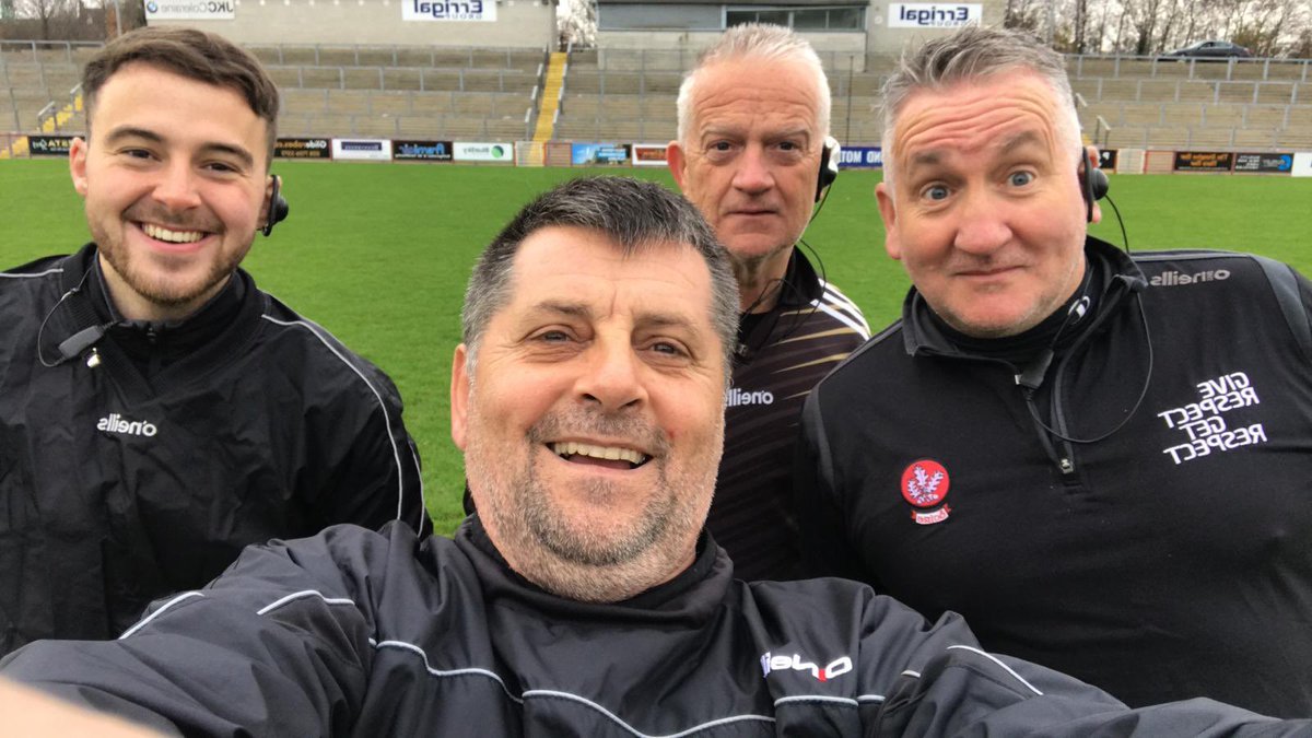 Maurice Corrigan @anlubgac brings the curtain down on this year’s programme of games delivered by @Doiregaa reffing the under 19 A2 final between @FaughanvaleGAA and @BrianOgs yesterday at Celtic Park. Thanks to all officials for their hard work in 2023 #norefnogame