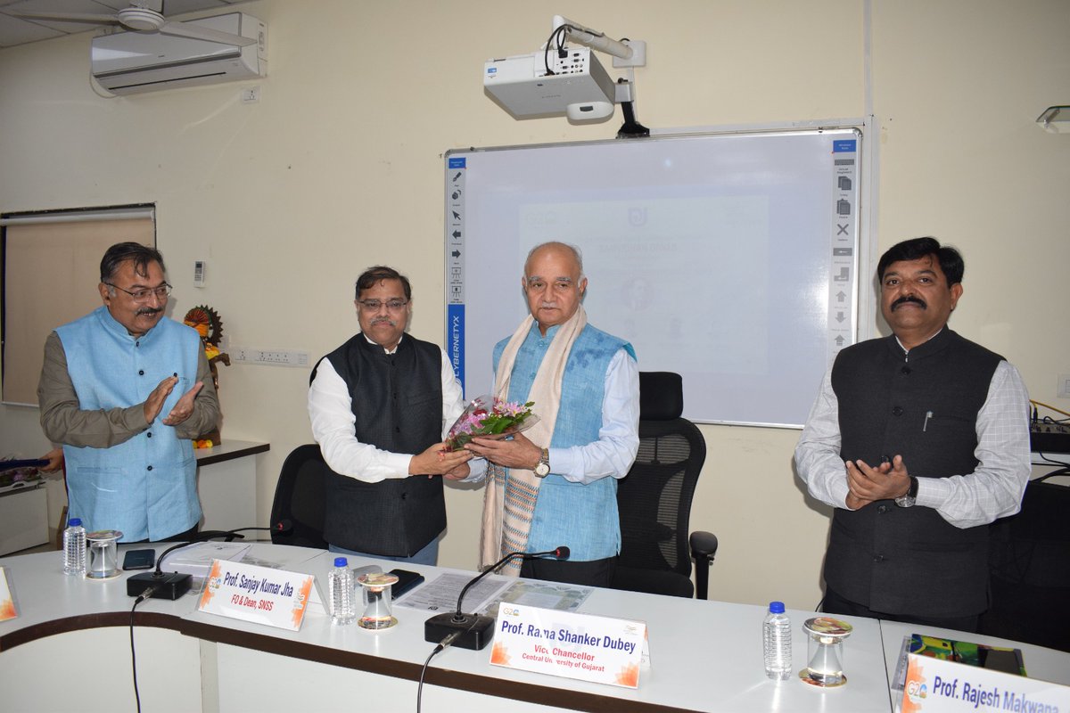 PROCUG1's tweet photo. 📜Celebrating Constitution Day at Central University of Gujarat, Gandhinagar! 🇮🇳 Reflecting on the values that bind our nation together - justice, liberty, equality. Let's uphold the spirit of our Constitution. 
#ConstitutionDay #CUG #CUGUpdate https://t.co/hIejdDkLyl