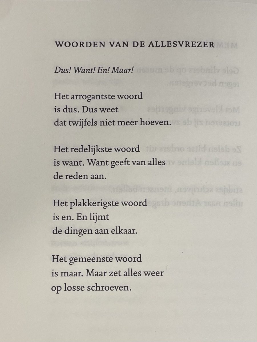 Woorden van de allesvrezer 

- Ingmar Heytze, Voor jou altijd alles