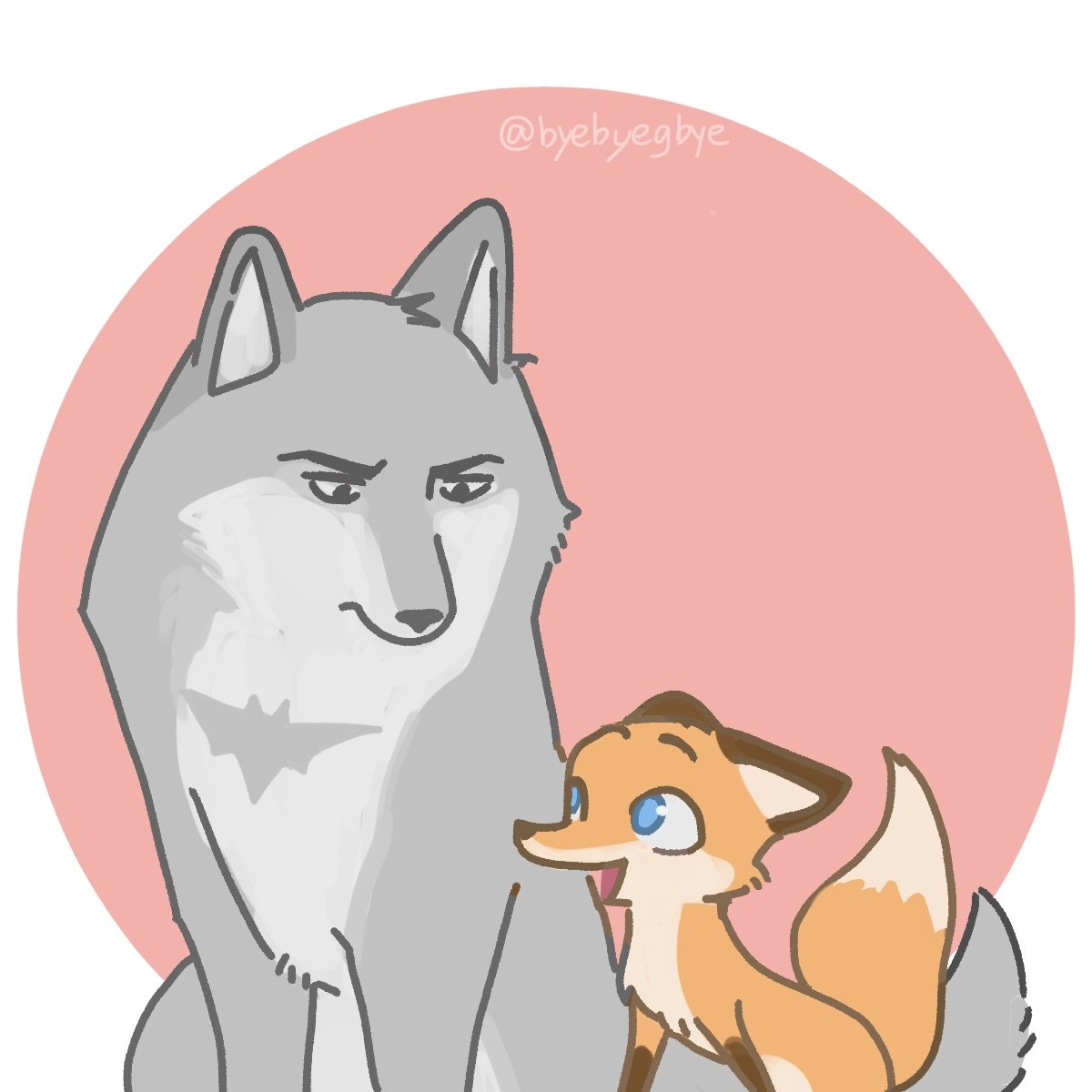 Batman &amp; Robin!?🐺🦊