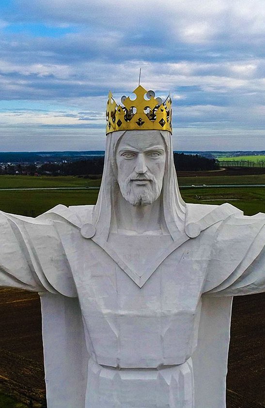 Sachinettiyil's tweet image. Christ the King statue in Świebodzin, Poland is currently the tallest statue of Jesus in the world reaching 172 feet off the ground.