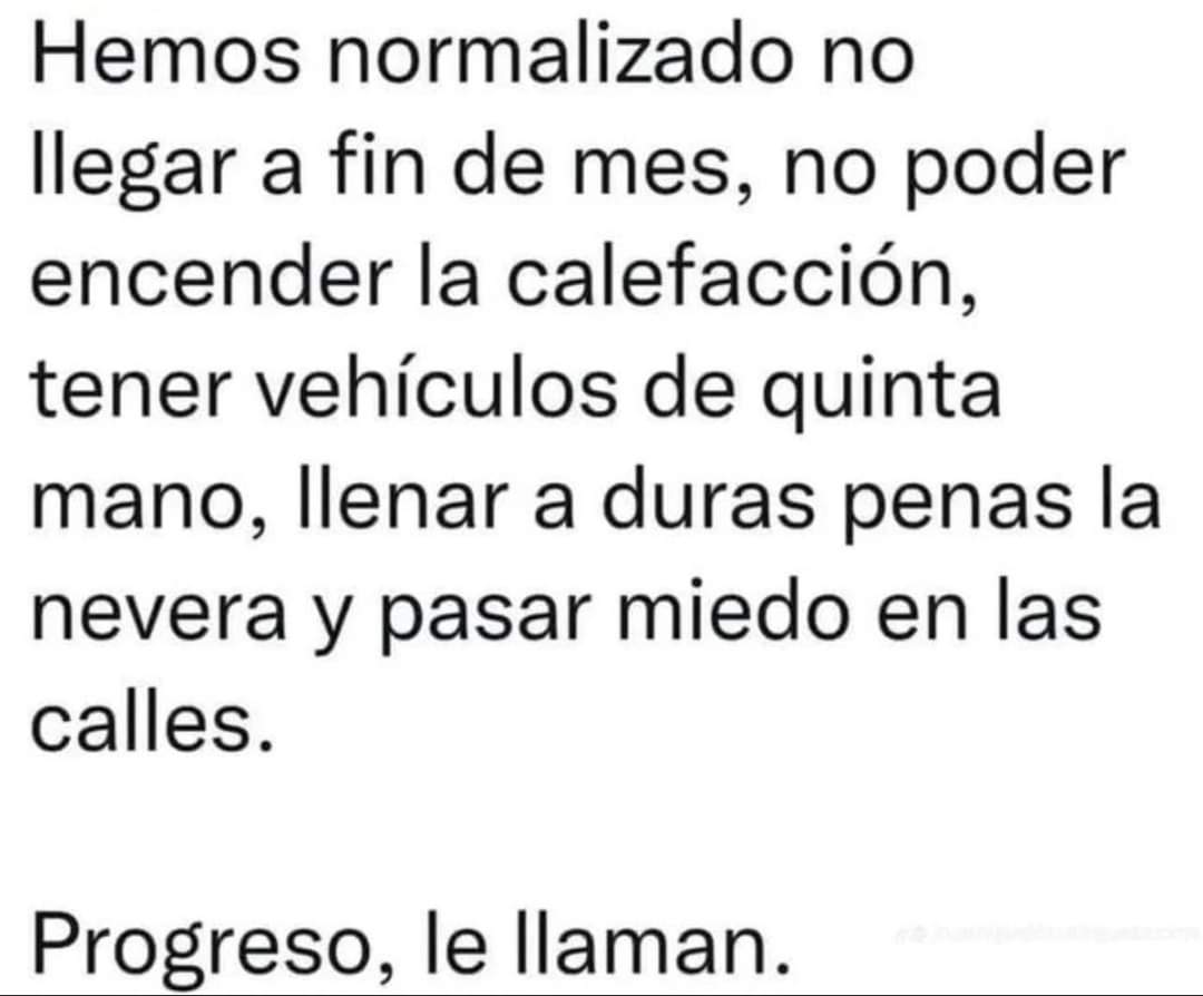 Gracias a los que dicen: "Es mejor esto, antes que gobierne la derecha"