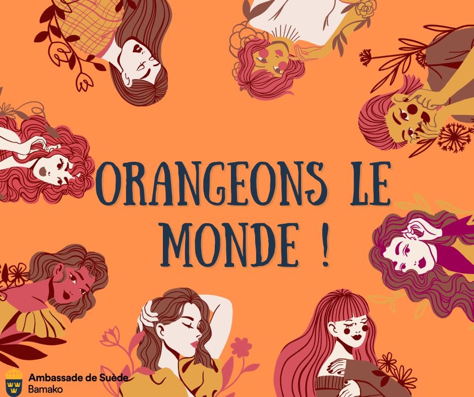 🟠🟧 Engagez-vous pour un changement positif ! Invitez vos amis à participer aux "16 jours d'activisme" en partageant ce post et en utilisant le hashtag #16JoursContreVBG. Chaque personne compte dans cette lutte. #SuèdecontreVBG #16Jours #Pasdexcuse #ÉgalitéEnAction #StopVBG