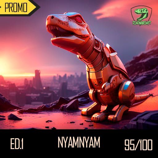 dinowaxesnft's tweet photo. 🦖🅓🆁🅞🅿🦖

#DRPOP 🅾🅿🅴🅽

NYAMNYAM - 95/100 - PROMO EDITION 1 - Supply:15

🦖💾🌐 #GIVEAWAY #NFTs #WAXNFT #WAX #WAXP #NFT #PROMO #DinosauriosNFT #Crypto #Atomichub #NeftyBlocks #Wax_io

https://t.co/VoH5L6By5t https://t.co/y32TiZkvdz