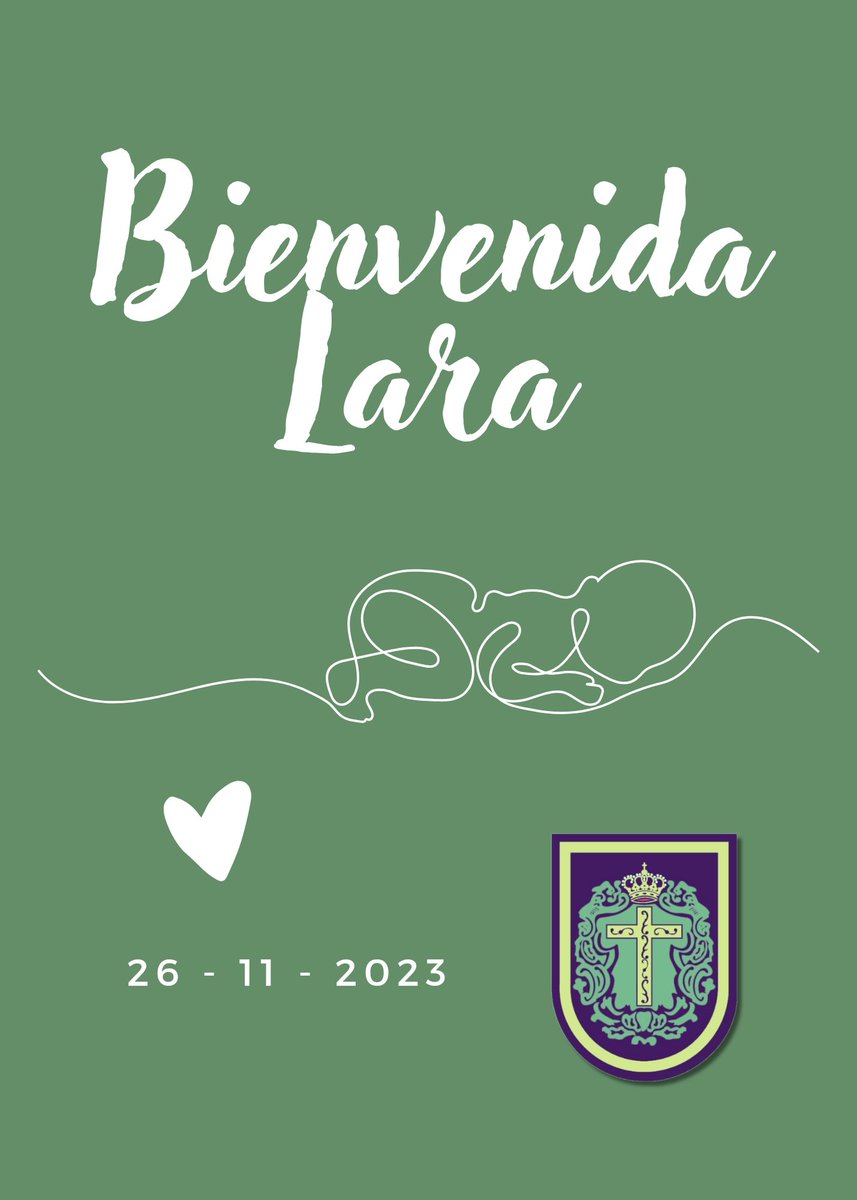 bandaSVC's tweet photo. Felicidades a nuestros compañeros Juan Diego y Laura por el nacimiento de LARA 💚
¡Enhorabuena familia! https://t.co/MnaU2cU8ku