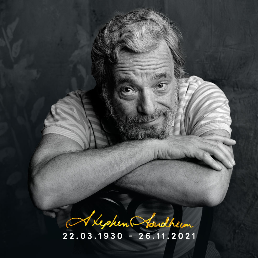SondheimFriends's tweet image. Today and everyday, we remember 
Stephen Sondheim. ✨ #SondheimOldFriends