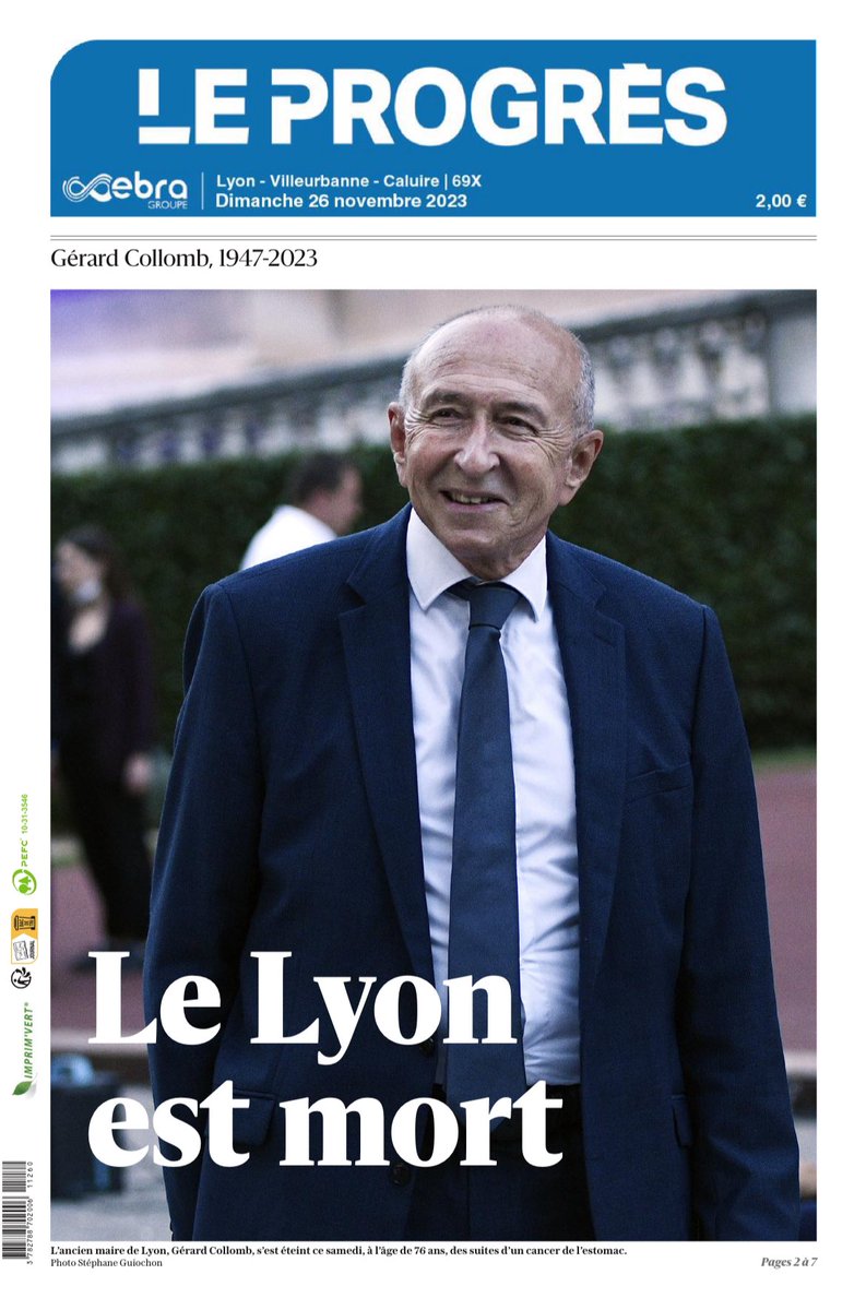 augustmichaely's tweet photo. Il a été le maire de toute une génération de jeunes lyonnais, un exemple de la possibilité de rassemblement au delà des étiquettes partisanes et celui qui m’a en partie donné l’envie de faire de la politique. 

Merci pour Lyon, merci Gérard Collomb🦁 https://t.co/Qqag1eyOCu