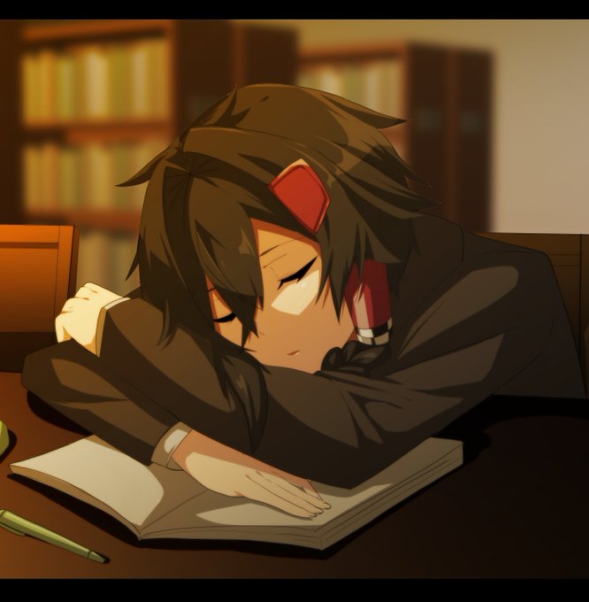 「くう…」
待ち合わせより早めにきたらしい 