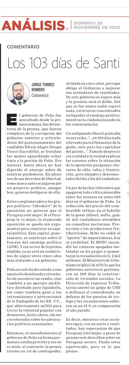 La Nación / Los 103 días de Santi lanacion.com.py/columnistas/20…