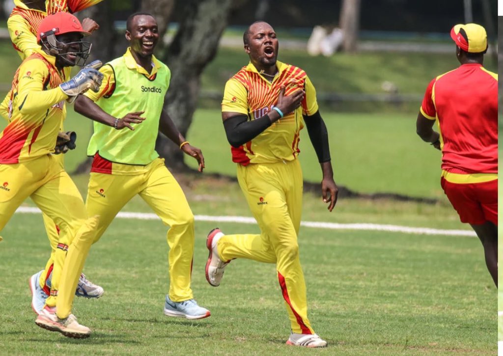 Usher Komugisha (@usherkomugisha) on Twitter photo Historic victory for <a href="/CricketUganda/">Uganda Cricket Association</a> as they beat Zimbabwe ๐ฟ๐ผ by five wickets in the World Cup Qualifiers in Windhoek. 
This is the first time the Cricket Cranes have beaten a Test playing nation. Wululu! Kudos skipper <a href="/BrianX49/">Brian X Masaba</a> and the lads. ๐๐พ Historic victory for <a href="/CricketUganda/">Uganda Cricket Association</a> as they beat Zimbabwe ๐ฟ๐ผ by five wickets in the World Cup Qualifiers in Windhoek. 
This is the first time the Cricket Cranes have beaten a Test playing nation. Wululu! Kudos skipper <a href="/BrianX49/">Brian X Masaba</a> and the lads. ๐๐พ
