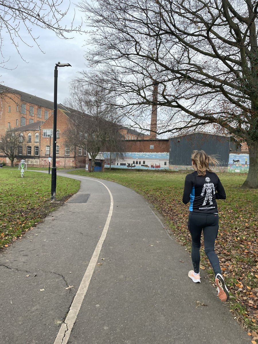 The marvellous @heather_nott doing her sponsored run from #nottingham to #derby for @ProstateUK today! Flying through #longeaton 🏃‍♀️Support her fundraiser at justgiving.com/page/heather-b… #healthpsychology