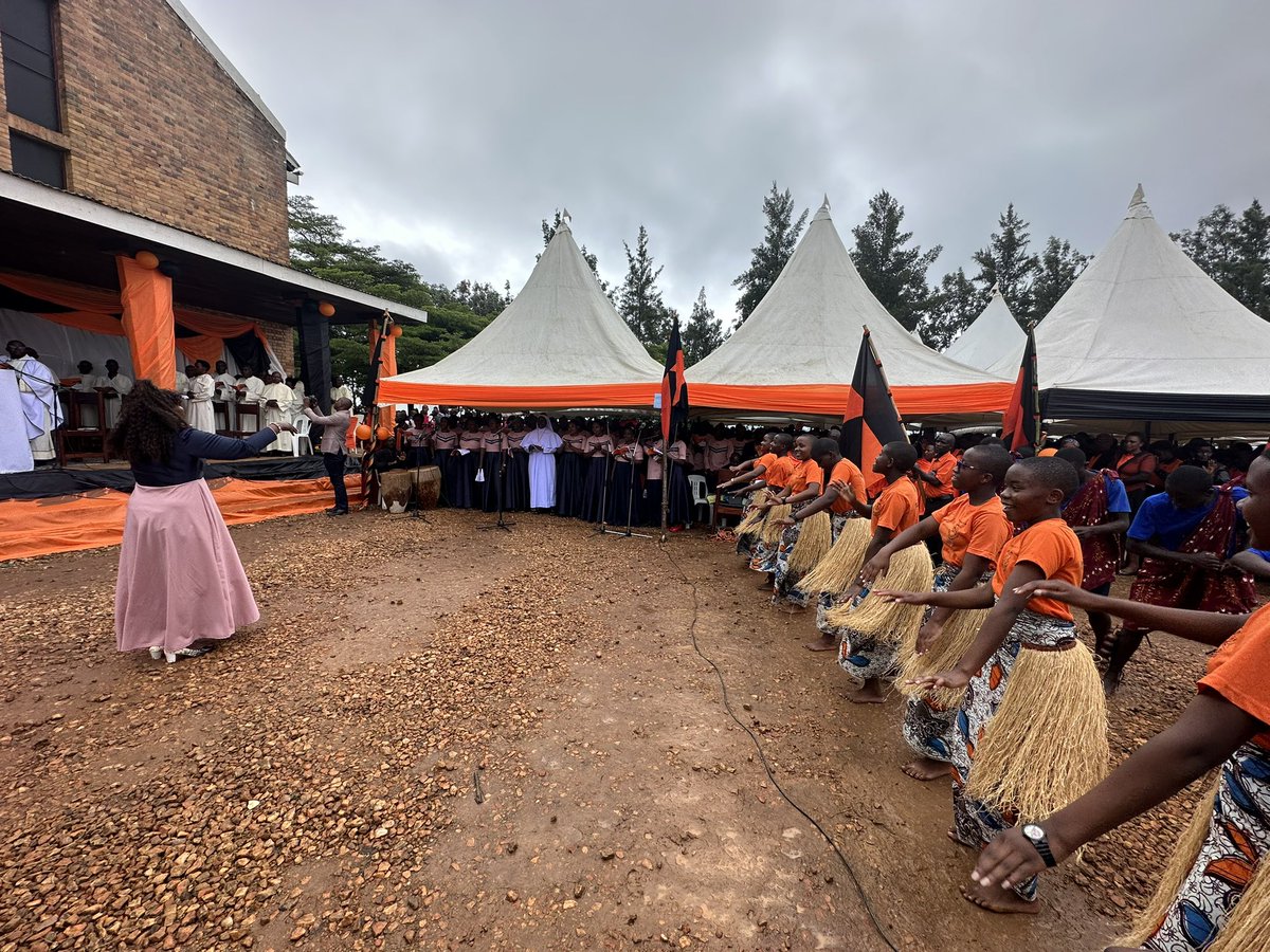 I and my colleague DWR Sheema Hon.@Nyakikongoro_R and the Guest of Honour Hon. Minister Grace Mugasa we joined the Catholic faithfuls for Kolping World Day of Prayer National Celebrations 2023 held at Our Lady of the Rosary Mushanga Parish. His Grace Archbishop Lambert